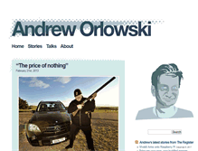 Tablet Screenshot of andreworlowski.com